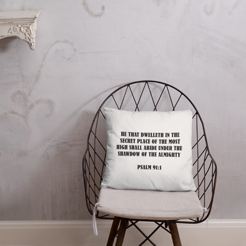 Bible Verse  Basic Pillow