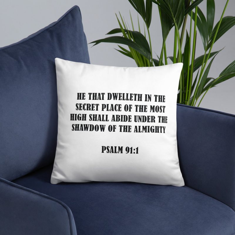 Bible Verse  Basic Pillow - Image 6