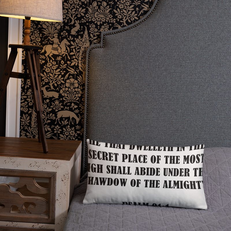 Bible Verse  Basic Pillow - Image 15