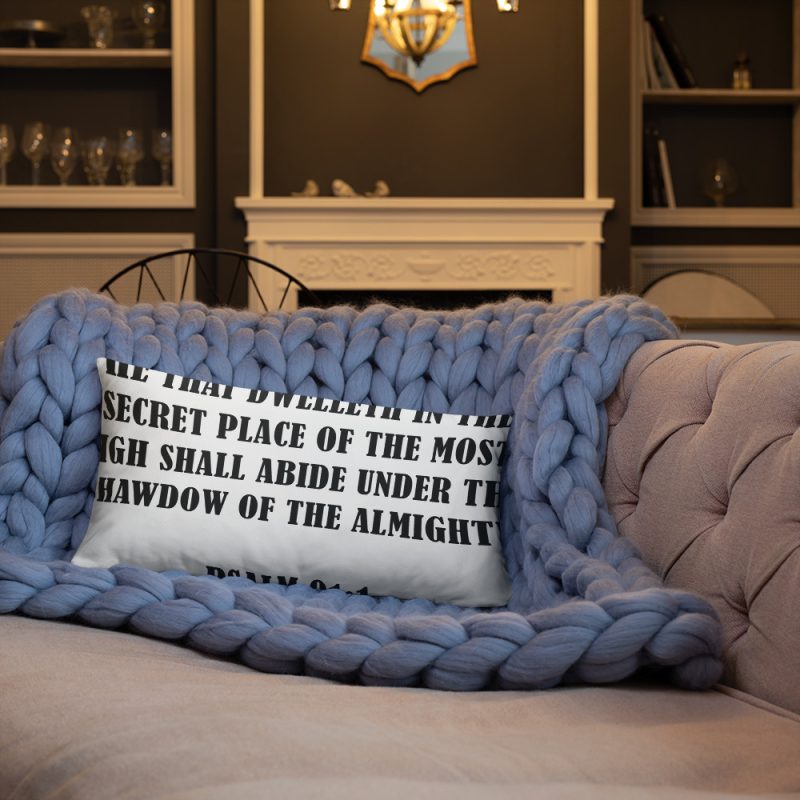 Bible Verse  Basic Pillow - Image 16