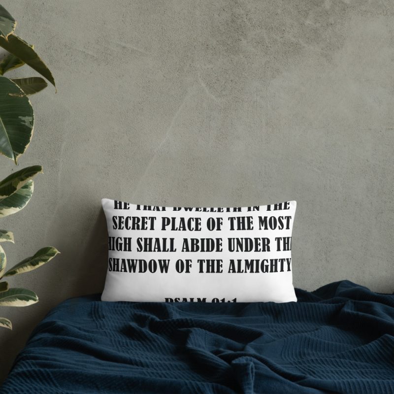 Bible Verse  Basic Pillow - Image 19