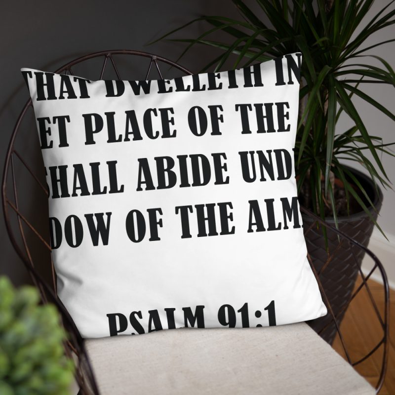 Bible Verse  Basic Pillow - Image 22