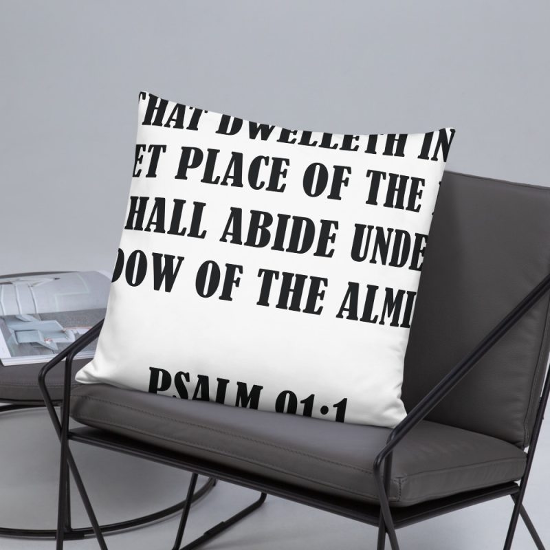 Bible Verse  Basic Pillow - Image 23