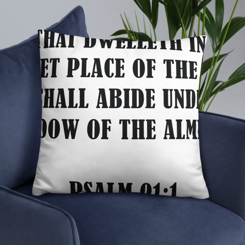 Bible Verse  Basic Pillow - Image 24