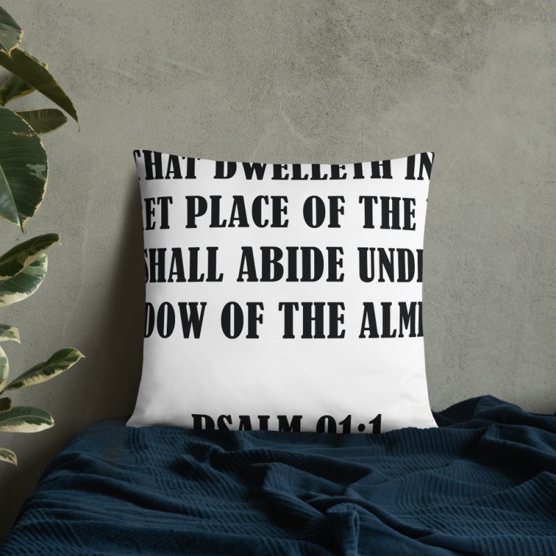 Bible Verse  Basic Pillow - Image 25