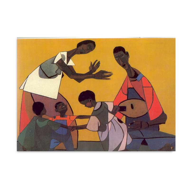 African Family Canvas Art