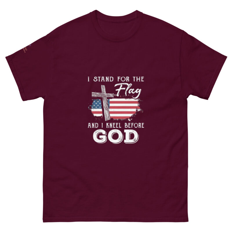 KNEEL BEFORE GOD Unisex classic tee - Image 2