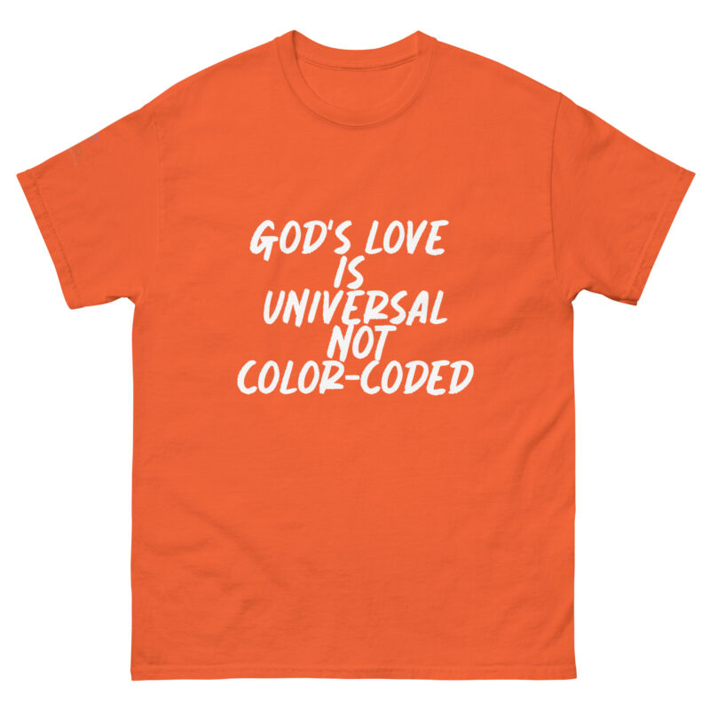 GOD'S LOVE Unisex classic tee - Image 19