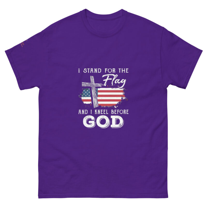 KNEEL BEFORE GOD Unisex classic tee - Image 7