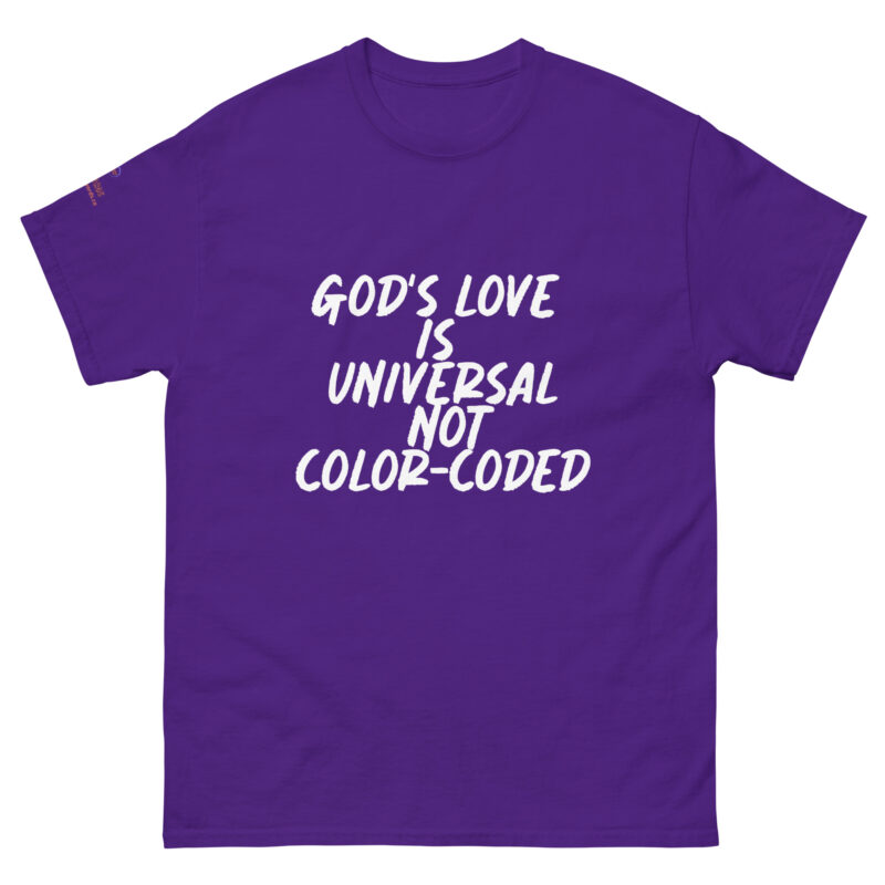 GOD'S LOVE Unisex classic tee - Image 7