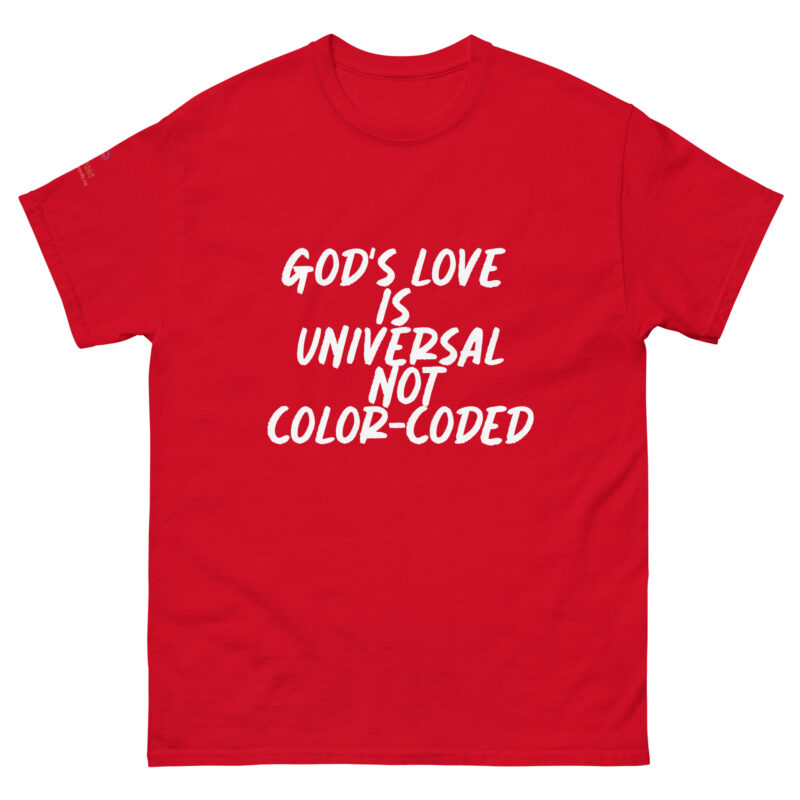 GOD'S LOVE Unisex classic tee - Image 10