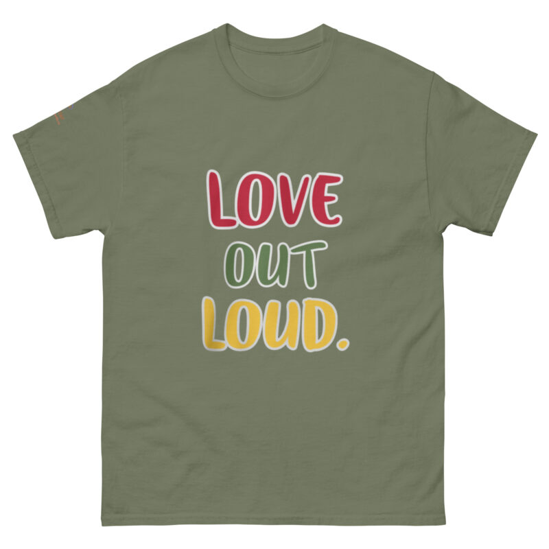 LOVE OUT LOUD. Unisex classic tee - Image 22