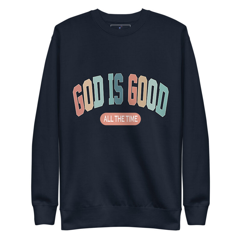 new website god is good blue