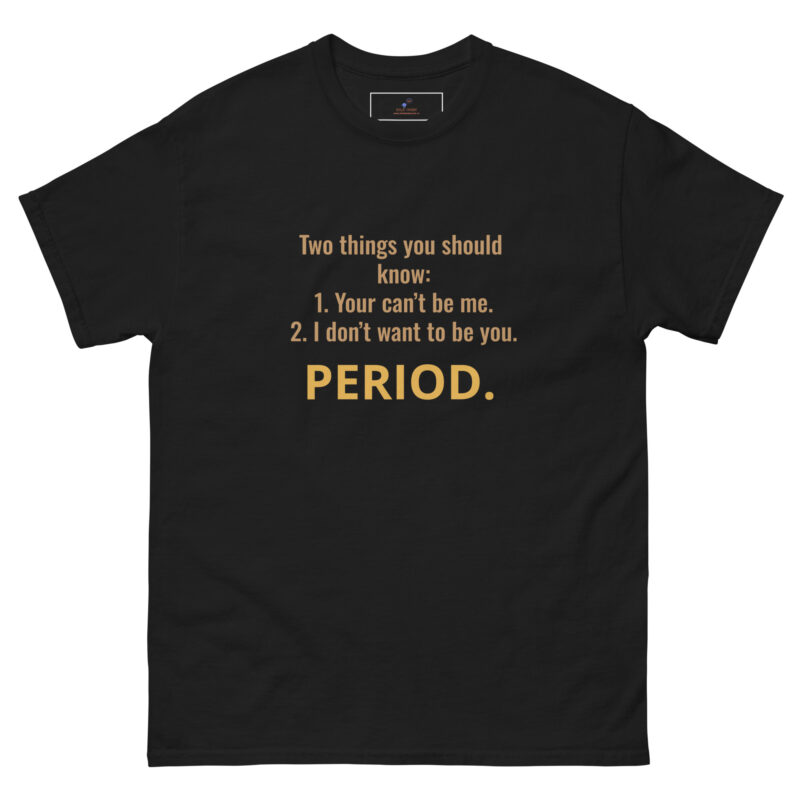 PERIOD.THE END Unisex classic tee - Image 3