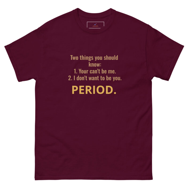 PERIOD.THE END Unisex classic tee