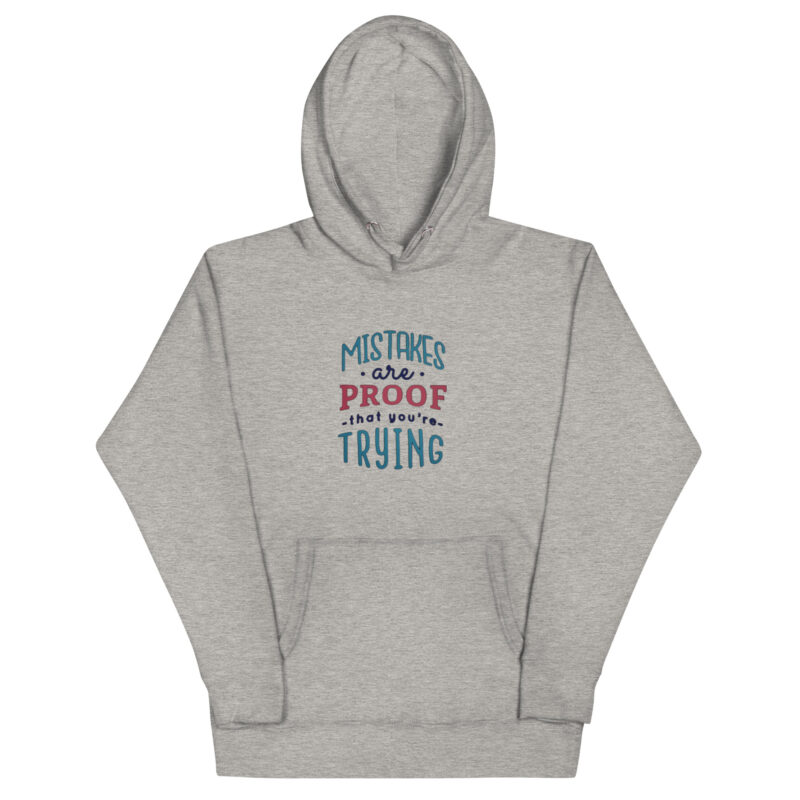 MISTAKES Unisex Hoodie - Image 6