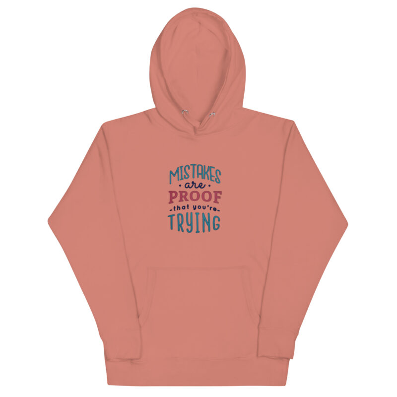 MISTAKES Unisex Hoodie - Image 4