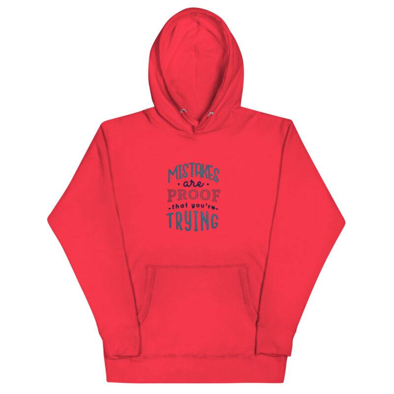 MISTAKES Unisex Hoodie - Image 2