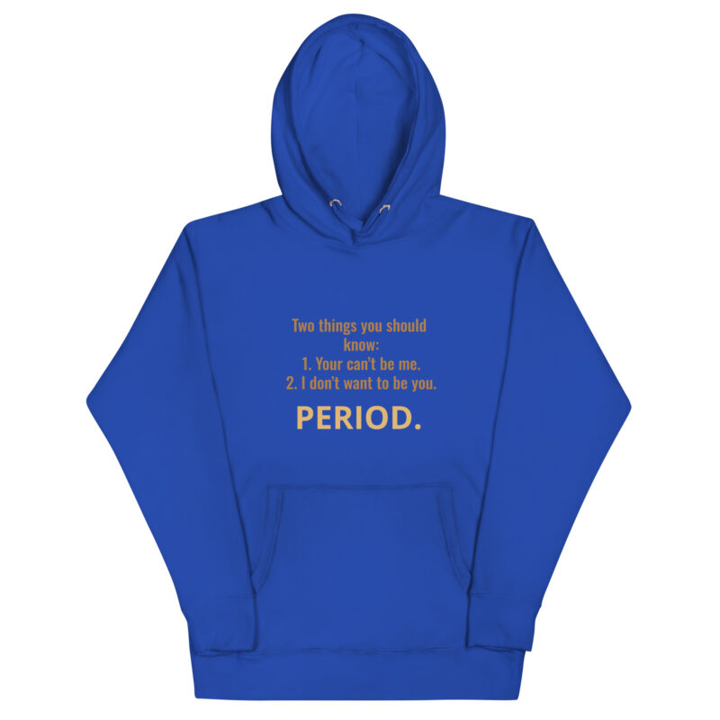 PERIOD THE END Unisex Hoodie - Image 11