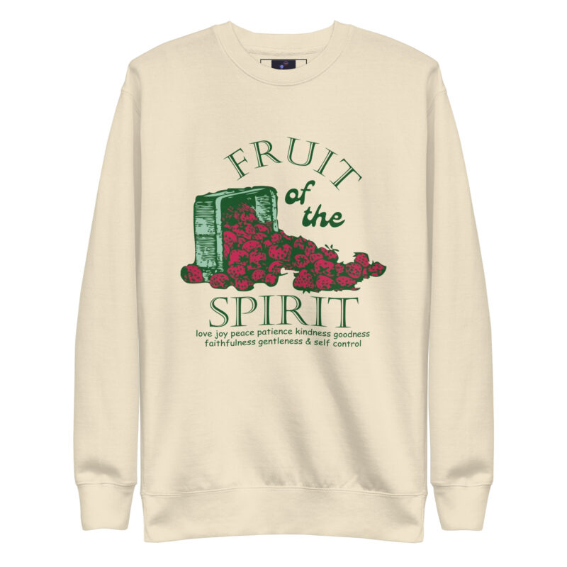 Fruit of the spirit Unisex Premium Sweatshirt - Image 7