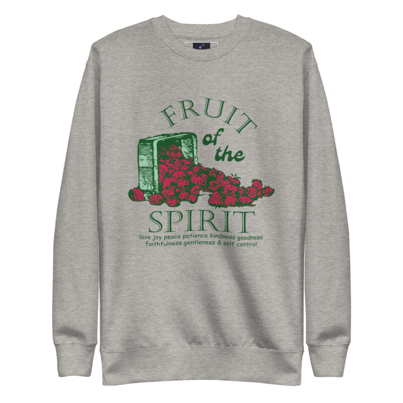 Fruit of the spirit Unisex Premium Sweatshirt - Image 5