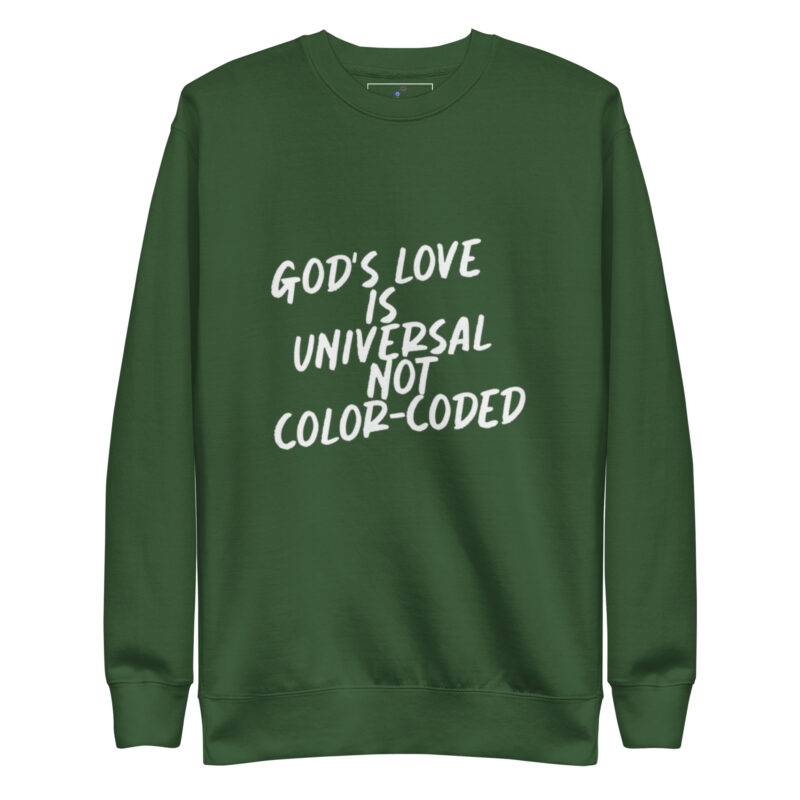 GOD'S LOVE Unisex Premium Sweatshirt - Image 12