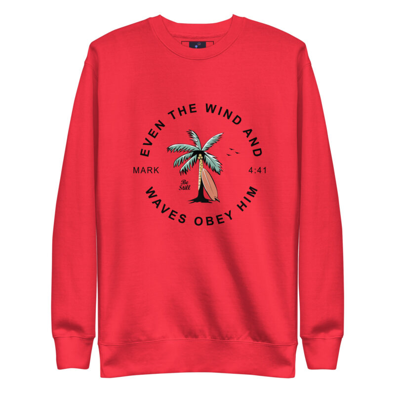 Mark 4:41 Unisex Premium Sweatshirt