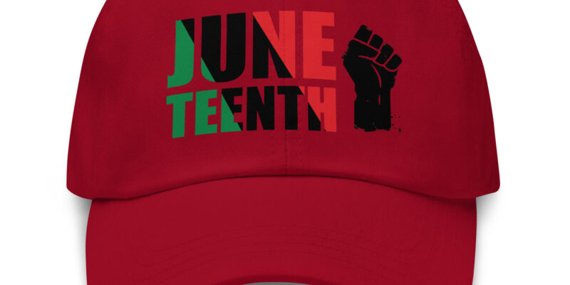 JUNETEENTH HAT