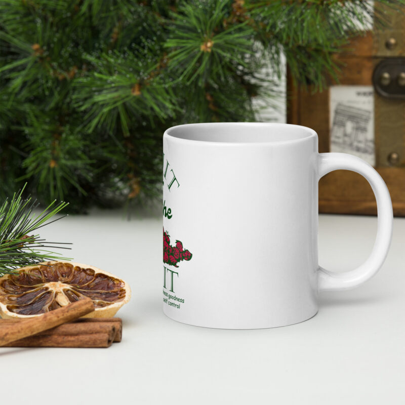 Fruit of the Spirit - 20 0z White glossy mug - Image 3