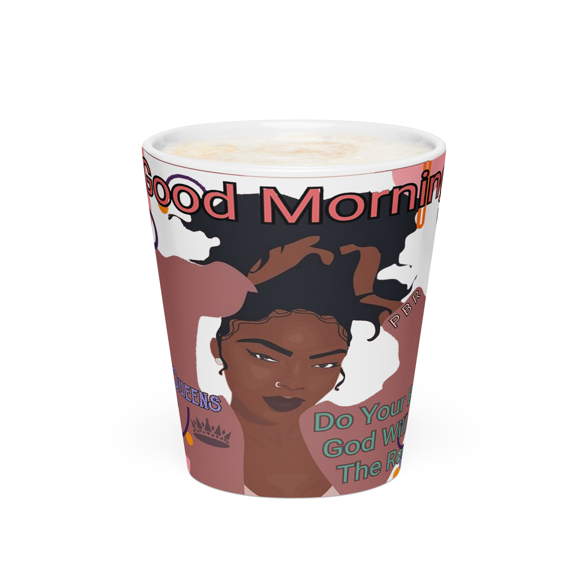 GOOD MORNING Latte mug