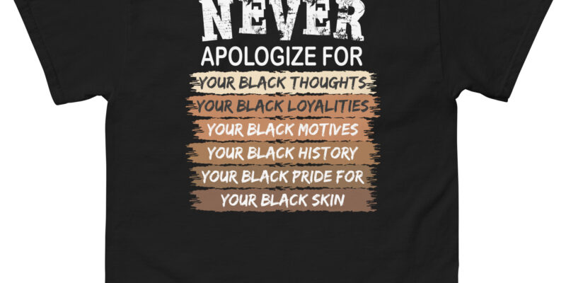 NEVER APOLOGIZE